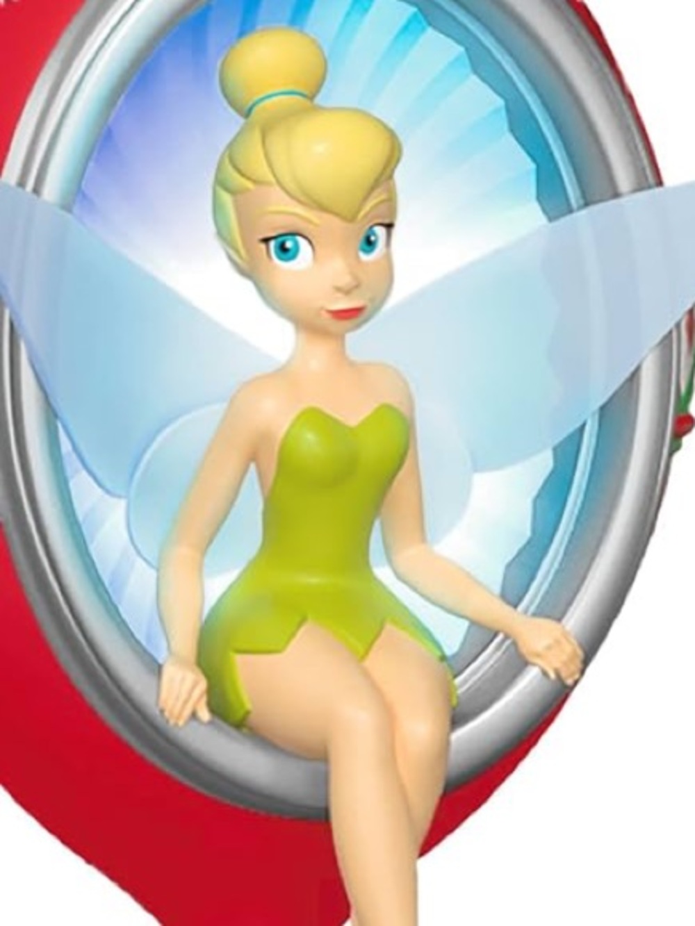 Ornament Tinker Bell Hallmark Disney Christmas, Tinker with Lights, Batteries - Picture 2 of 9